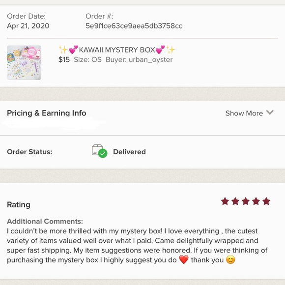 ✨💕KAWAII MYSTERY BOX💕✨ - Picture 6 of 7